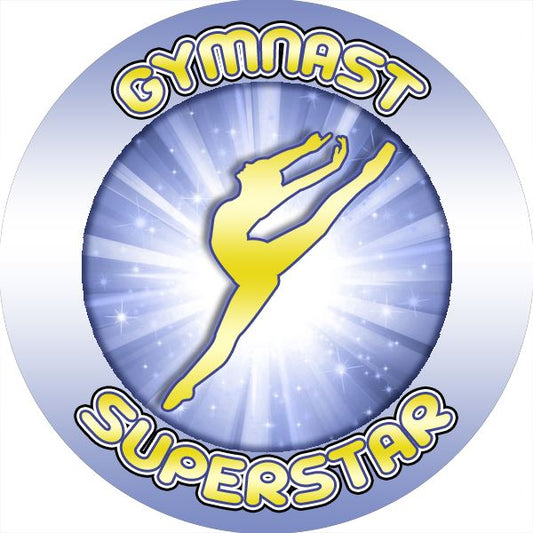 144 Gymnastics Rewards 30mm Stickers for Teachers, Parents and Party Bags