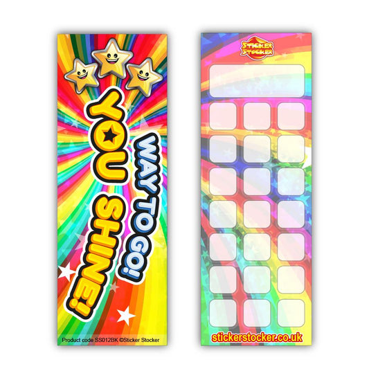 30 Way To Go You Shine Reading Classroom Reward Bookmarks Ideal For School Teachers