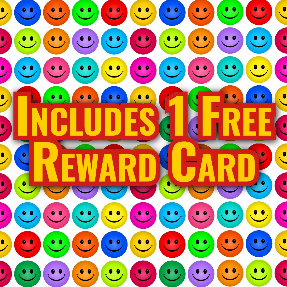 900 Colourful Mini Smiling Faces Dots 10mm Glossy Spot Stickers - Journal Tracker Stickers