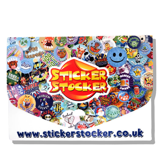 Sticker Stocker - My Sticker Folder storage box file for school teachers and collectors