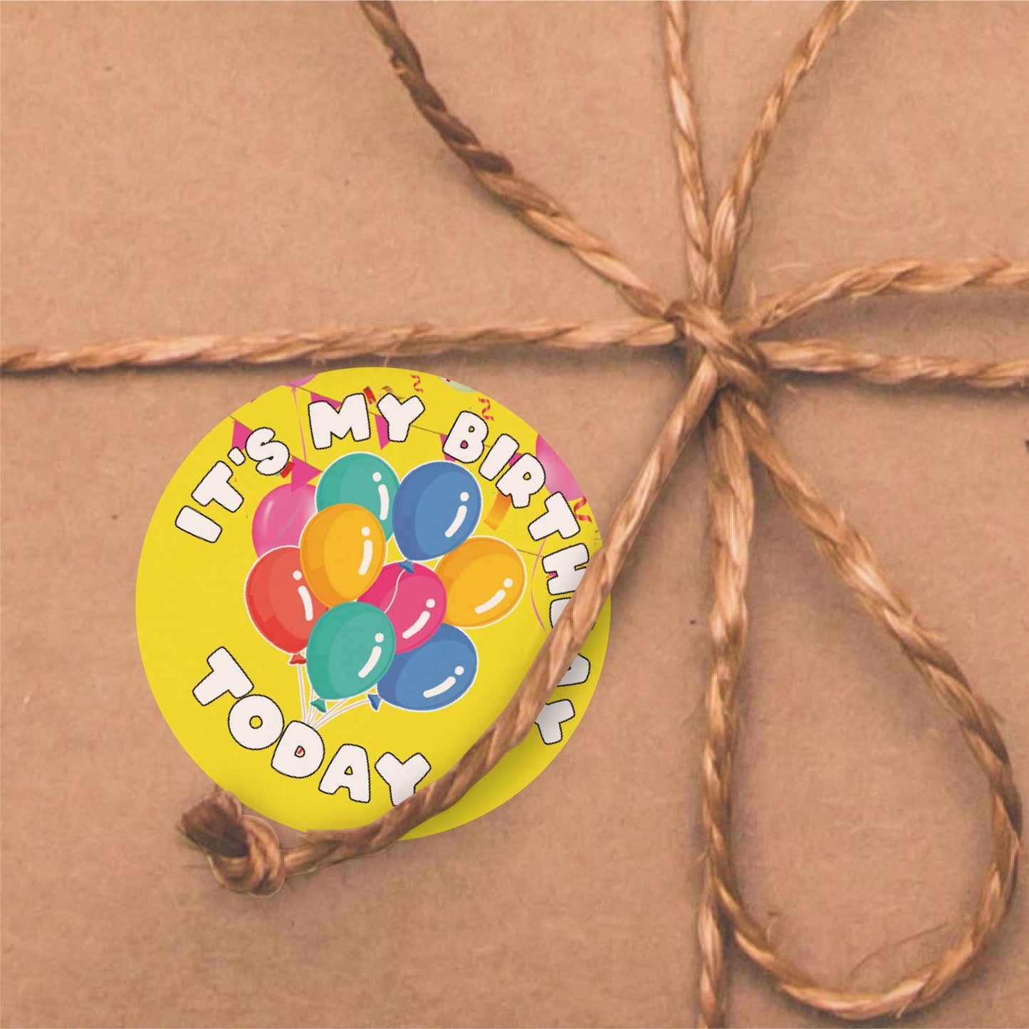 144 It's My Birthday Today 30mm Celebration Reward Stickers for Teachers or Parents