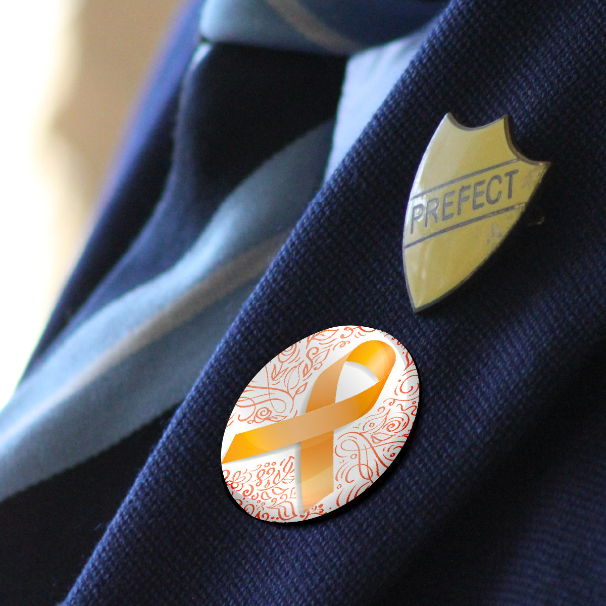 20 x ADHD Awareness Button Badges (Pack of 20 Pin Badges - 38mm)