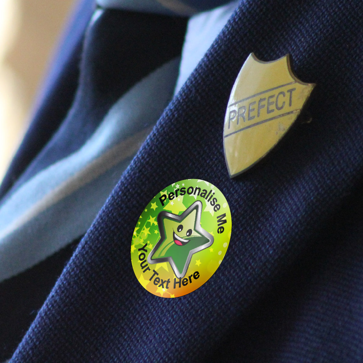 144 Personalised Superstar 30mm Reward Stickers for School Teachers, Parents and Nursery