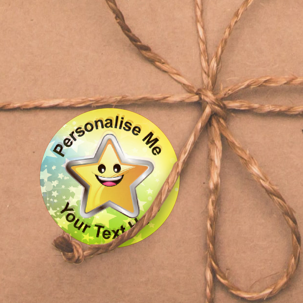 144 Personalised Superstar 30mm Reward Stickers for School Teachers, Parents and Nursery