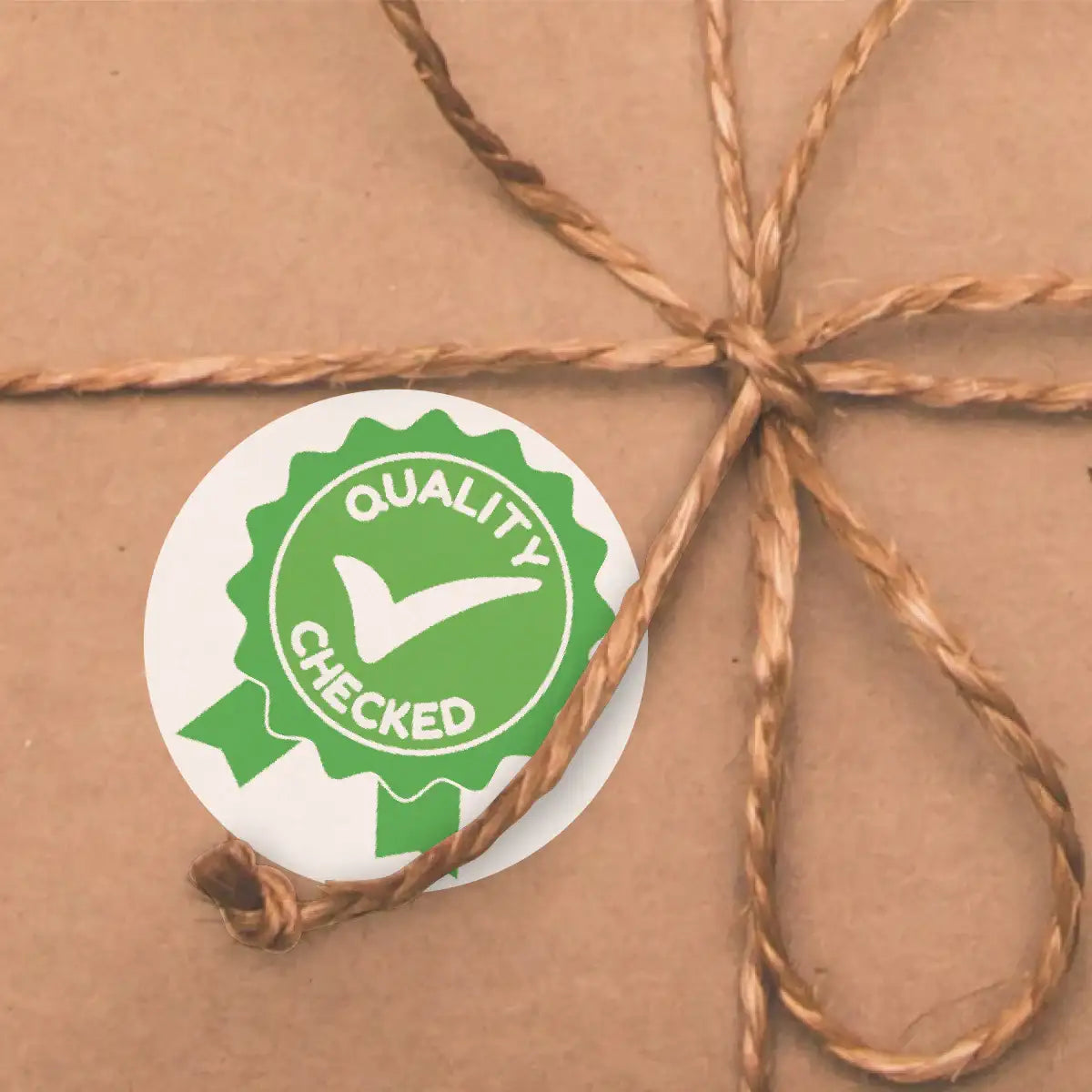 Printed Checked Sticker 144 Quality Checked Tick 30mm Glossy Stickers Product Gift Packaging S ...