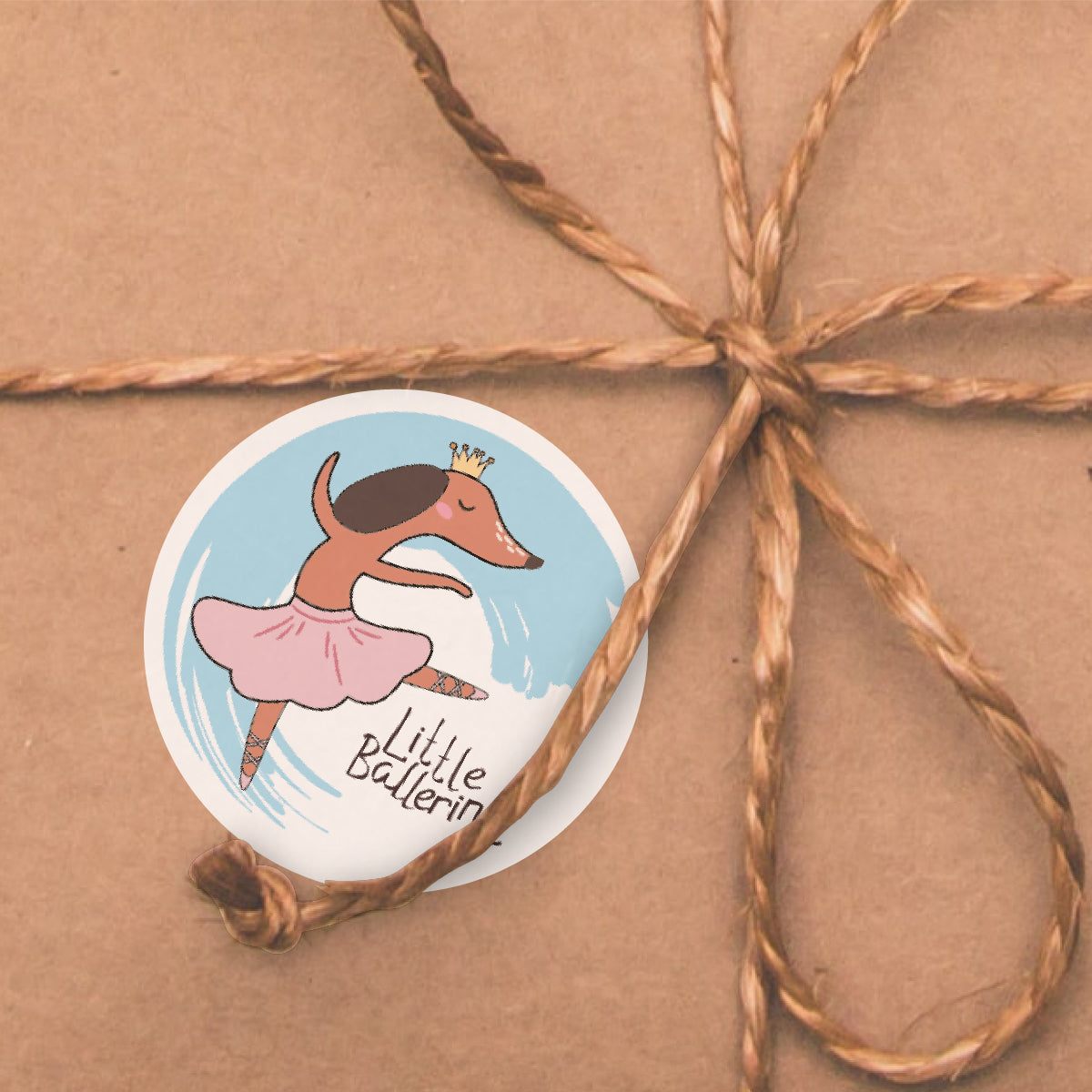 144 Animal Ballet Praise Words - 30mm - Glossy Reward Stickers for Teachers & Parents
