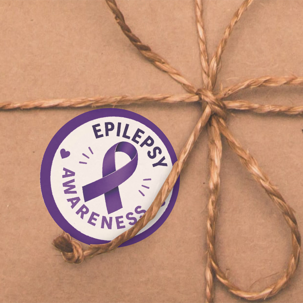 144 Epilepsy Awareness Stickers - 30mm - Glossy Reward Stickers for Teachers & Parents