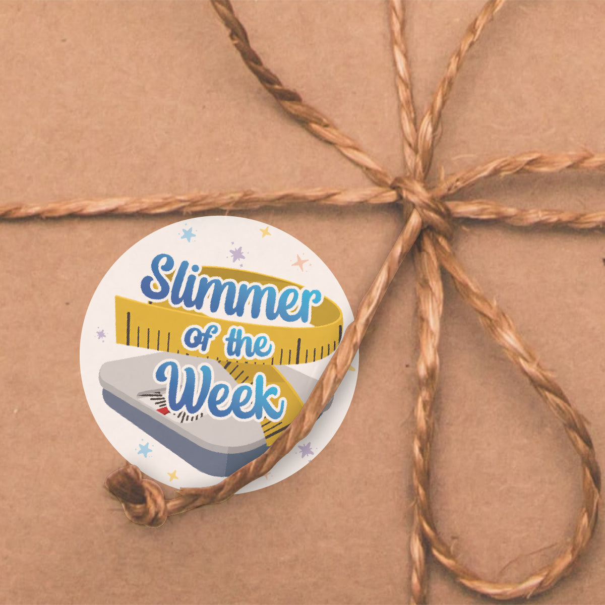 144 Slimmer Of The Week 30mm Reward Stickers for Adult Weight Loss, Healthy Choices