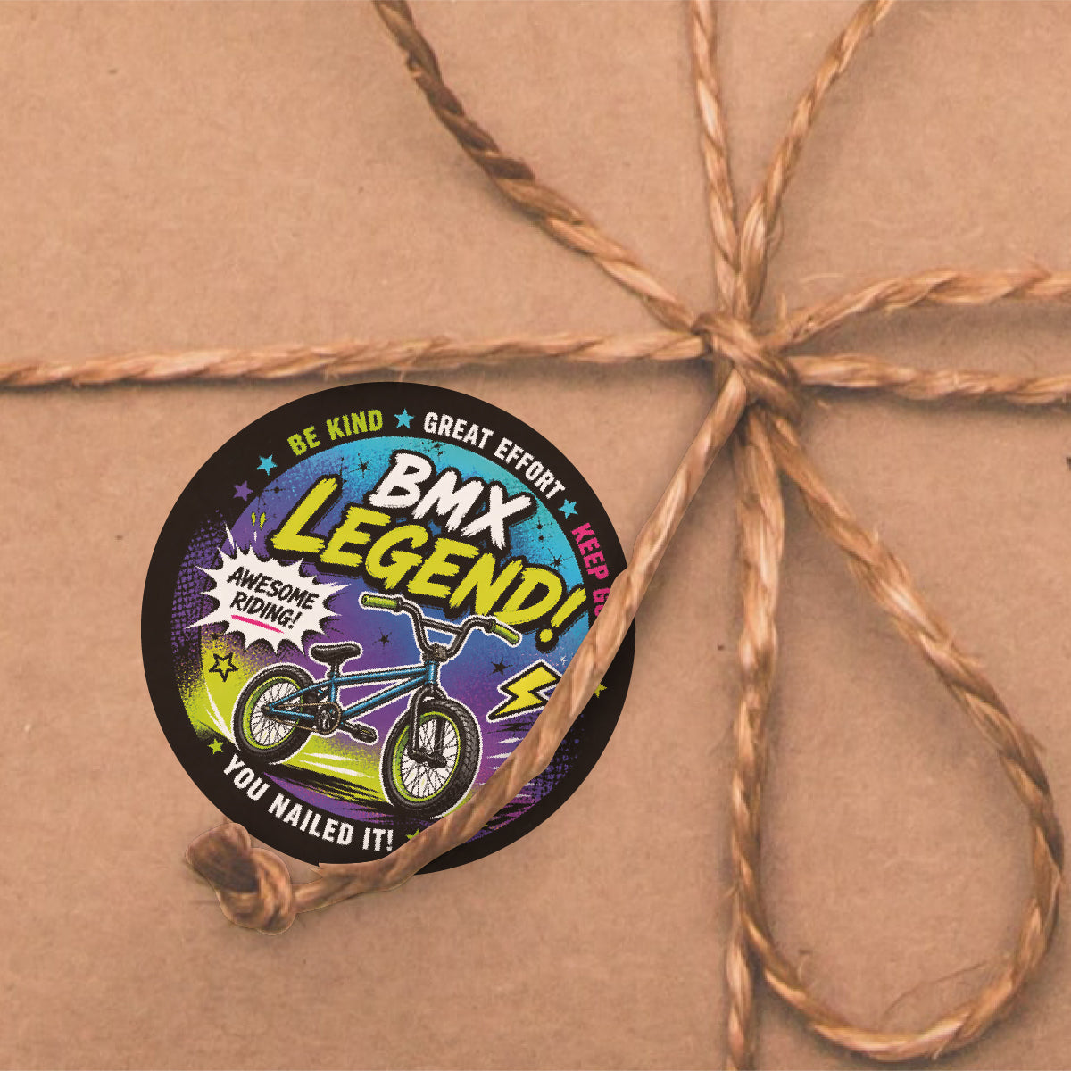 144 BMX Awards Children's Reward Stickers - 30mm - Parents, Skateparks
