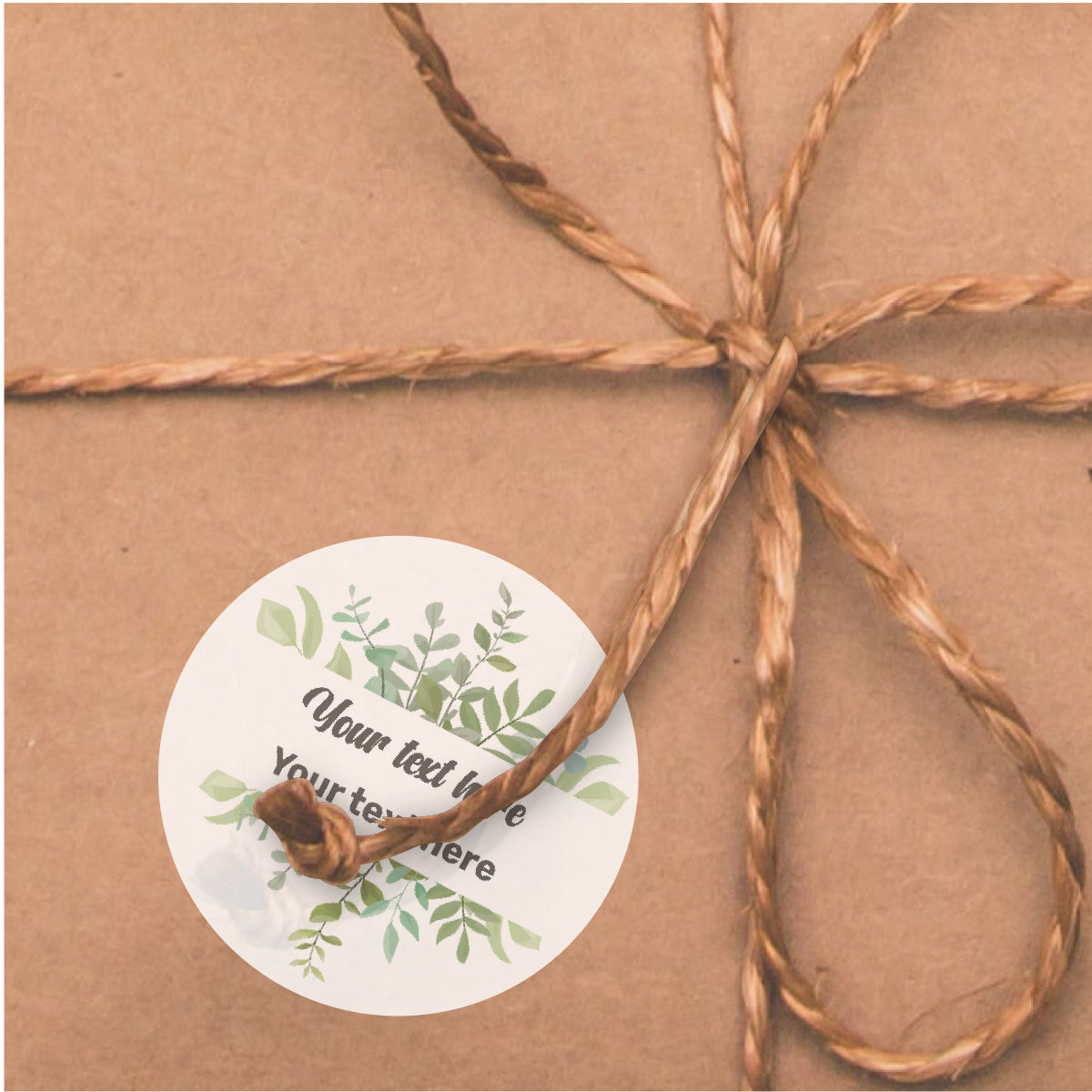 144 Eucalyptus Leaves Personalised 30mm Stickers Events, Weddings, Crafts, Engagement