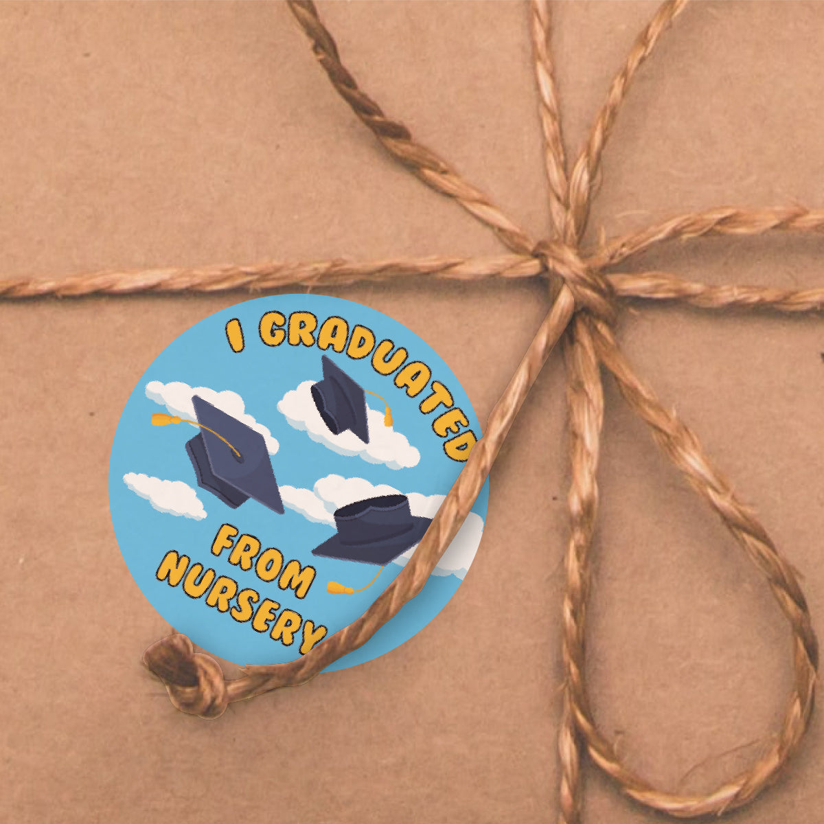 144 Nursery Graduate 30mm Reward Stickers for School Teachers, Parents, Nursery