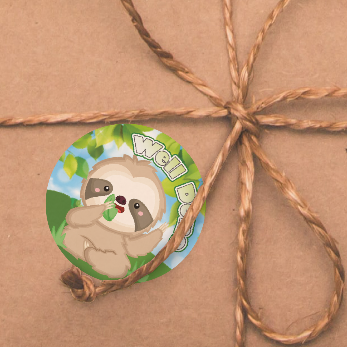 144 Zoo Animal Praise Words 30mm Reward Stickers for Schools, Teachers and Parents