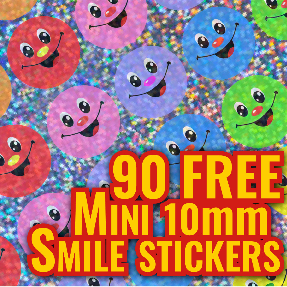 96 Sparkle Golden Moments 30mm + 60 Free Sparkle Smiles Reward Stickers for Teachers, Parents and Schools