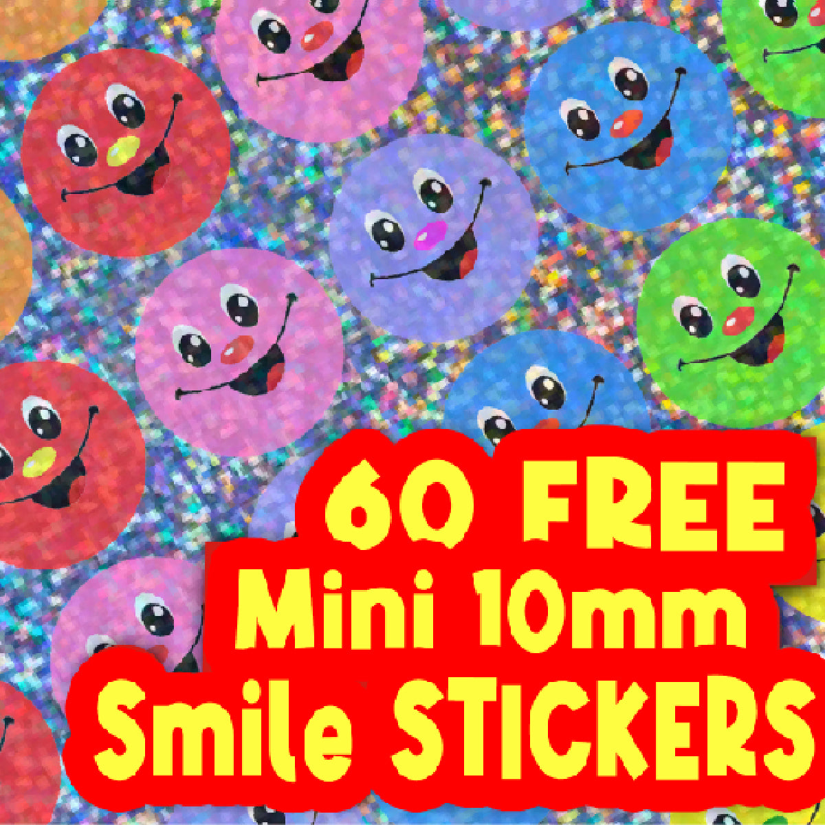 96 Sparkle Easter Eggs 30mm + 60 Free Sparkle Smiles Reward Stickers for Teachers, Parents and Schools