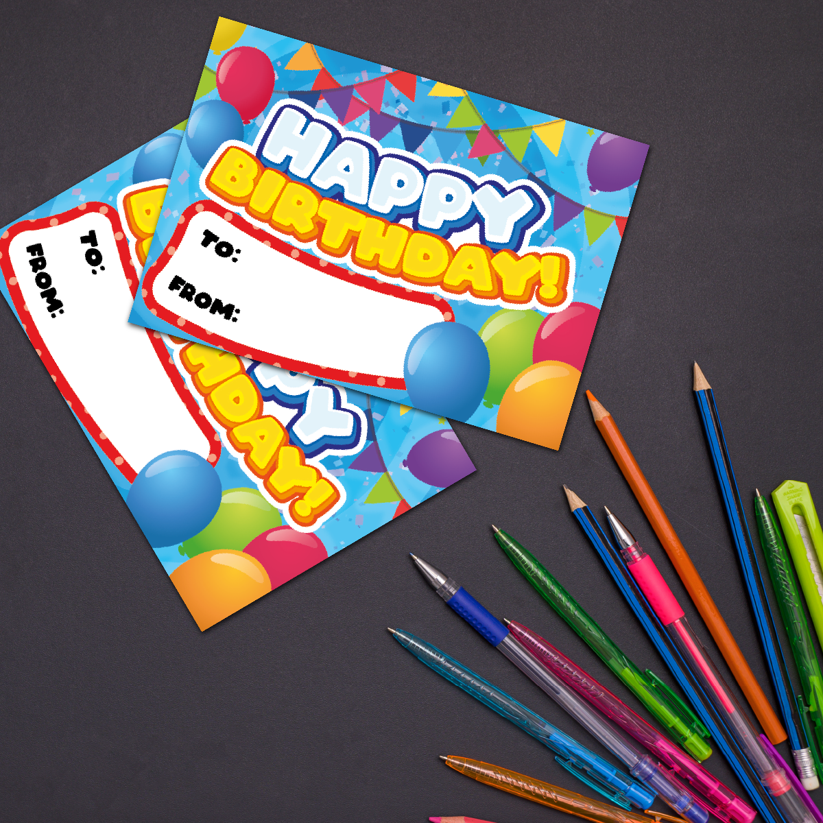 Sticker Stocker - A6 Praise Pad 100 Sheet Incentive Chart Rewards - Happy Birthday