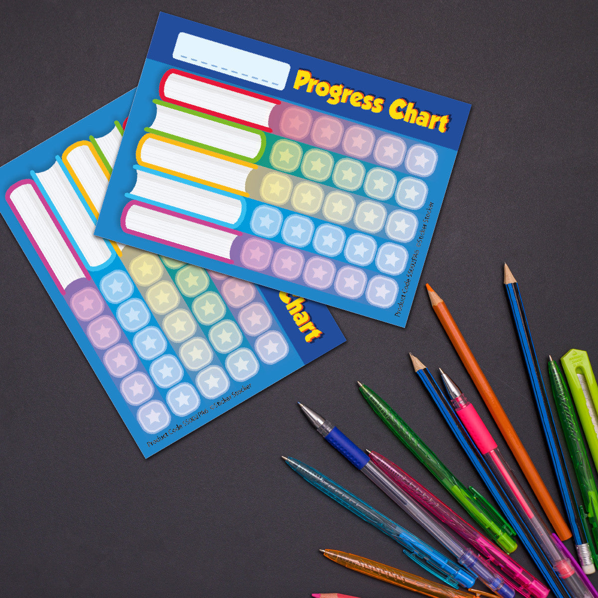Sticker Stocker - A6 Praise Note Pad 100 Sheet Incentive Chart Rewards - Book Progress Chart
