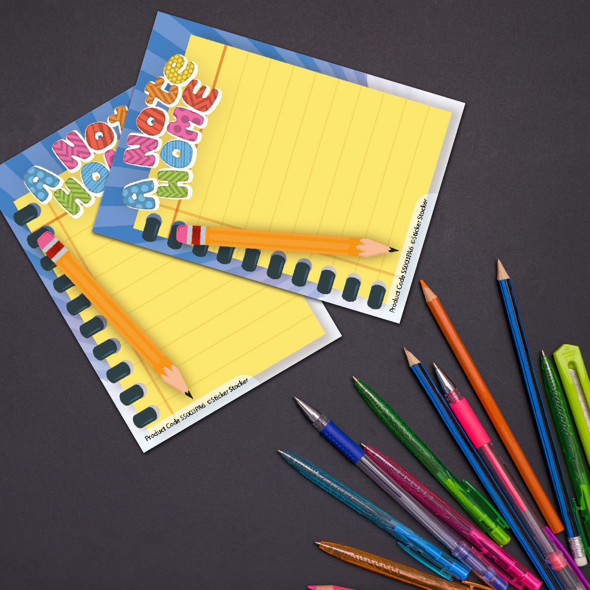 Sticker Stocker - A6 Praise Pad A Note Home Note Pad themed 100 Sheet Incentive Rewards