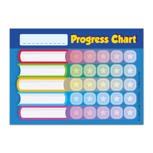 Sticker Stocker - A6 Praise Note Pad 100 Sheet Incentive Chart Rewards - Book Progress Chart