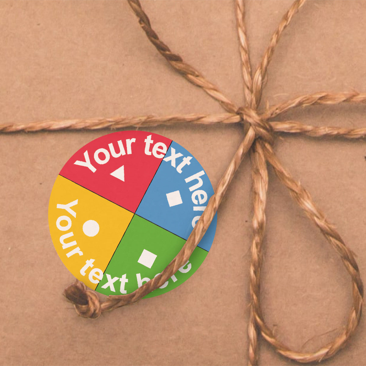 144 Personalised Quiz Colours & Shapes 30mm Reward Stickers for School Teachers, Parents and Nursery