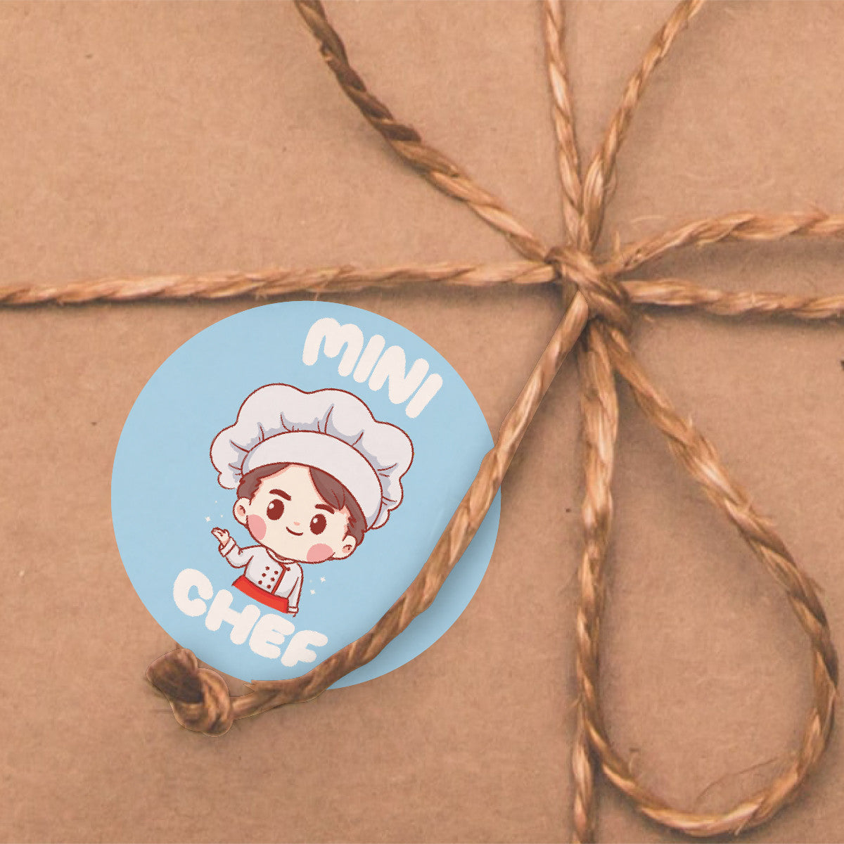 Sticker Stocker - 144 Mini Chef Glossy Stickers Home Baking Gift Packaging Reward Seal Labels