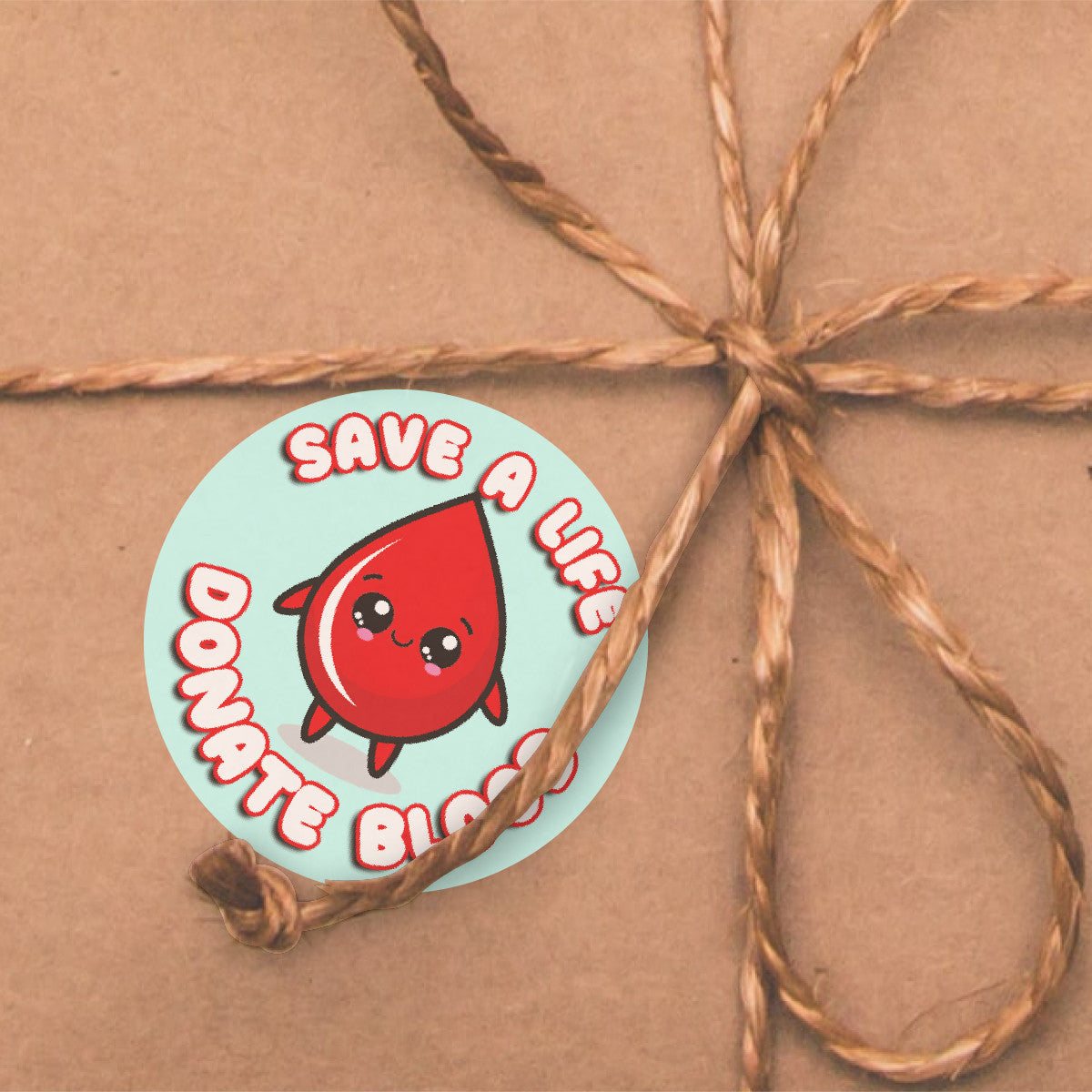 Sticker Stocker - 144 Save a Life, Donate I Gave Blood 30mm NHS Bravery Reward Stickers for Nurses Doctors
