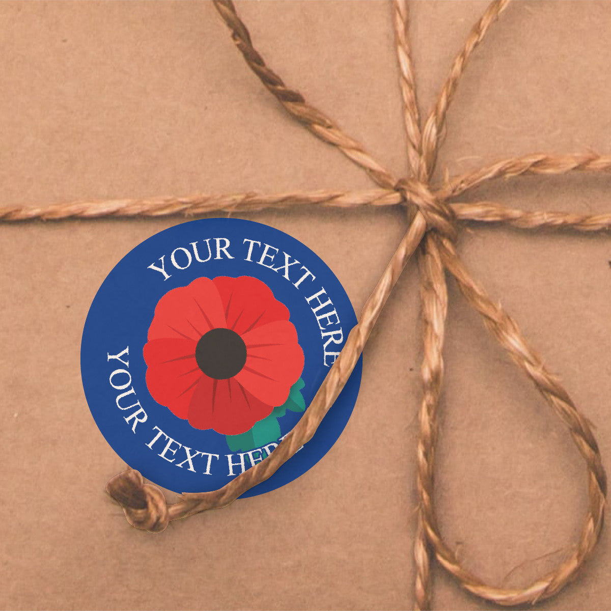 144 Personalised 30mm Poppy Reward Stickers for School Teachers, Parents and Nursery