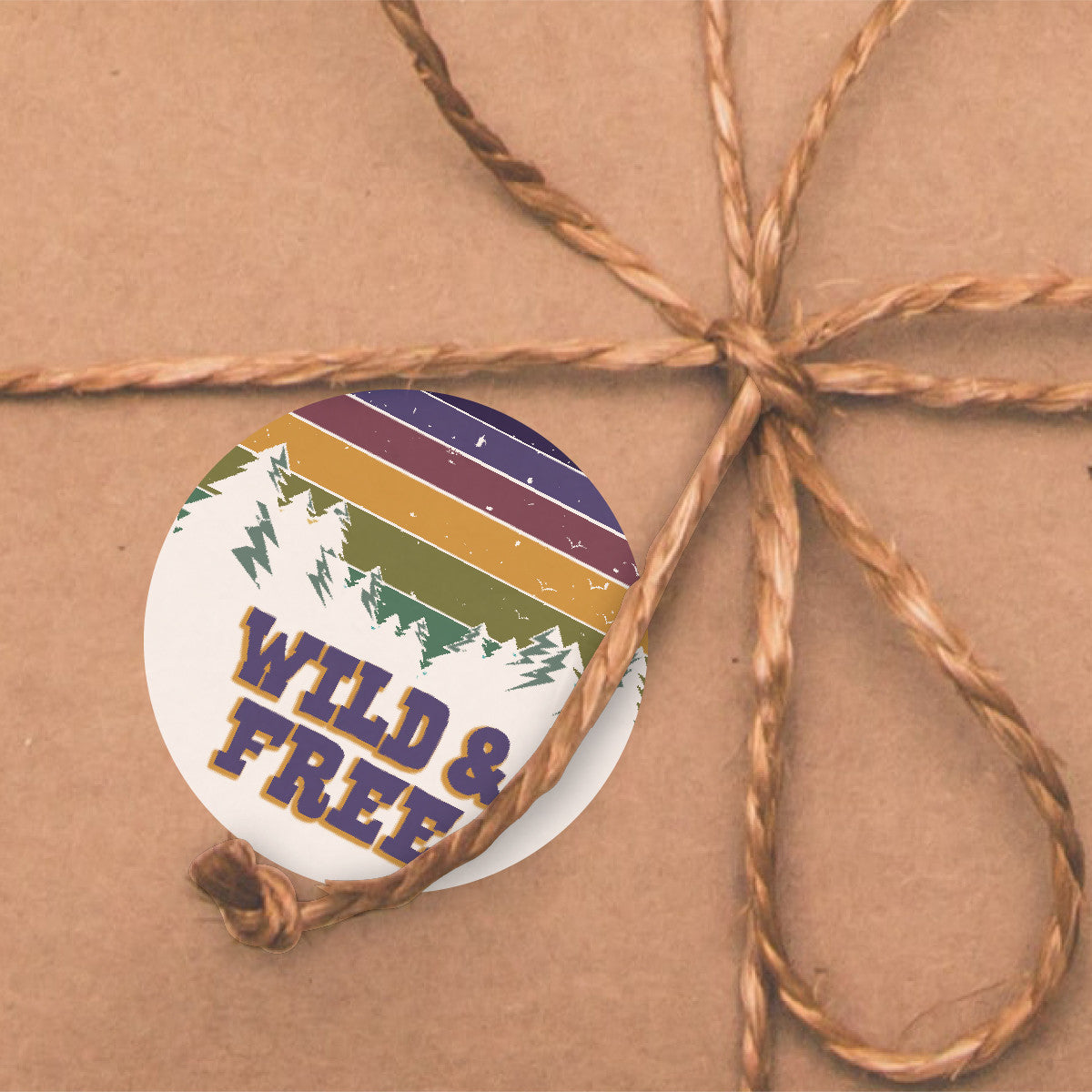 Sticker Stocker - 144 Wild Child Adventure Camping Stickers - 30mm - Glossy Reward Stickers for Scouts Forest School