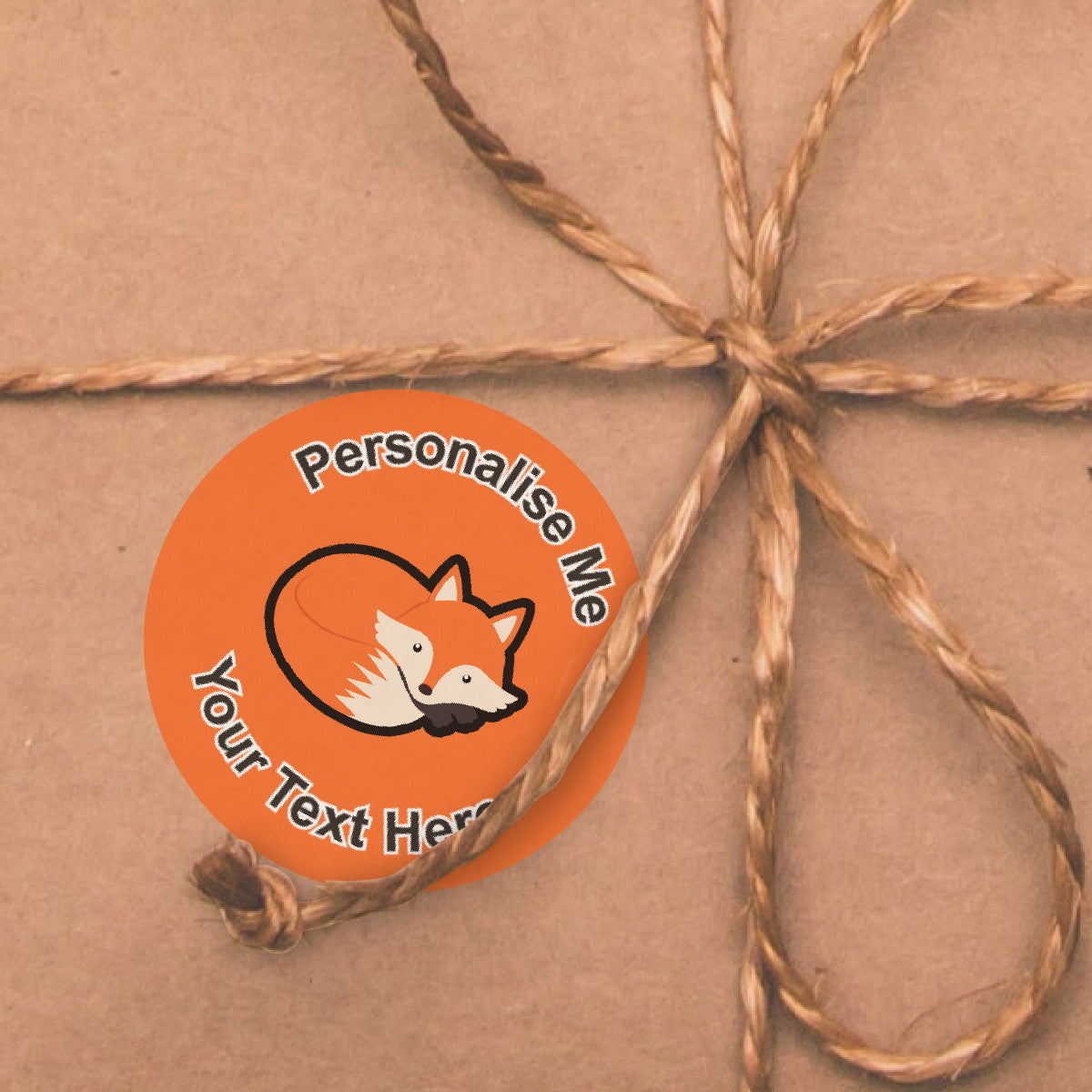 Sticker Stocker - 144 Personalised 30mm Fun Foxes Reward Stickers for School Teachers, Parents and Nursery