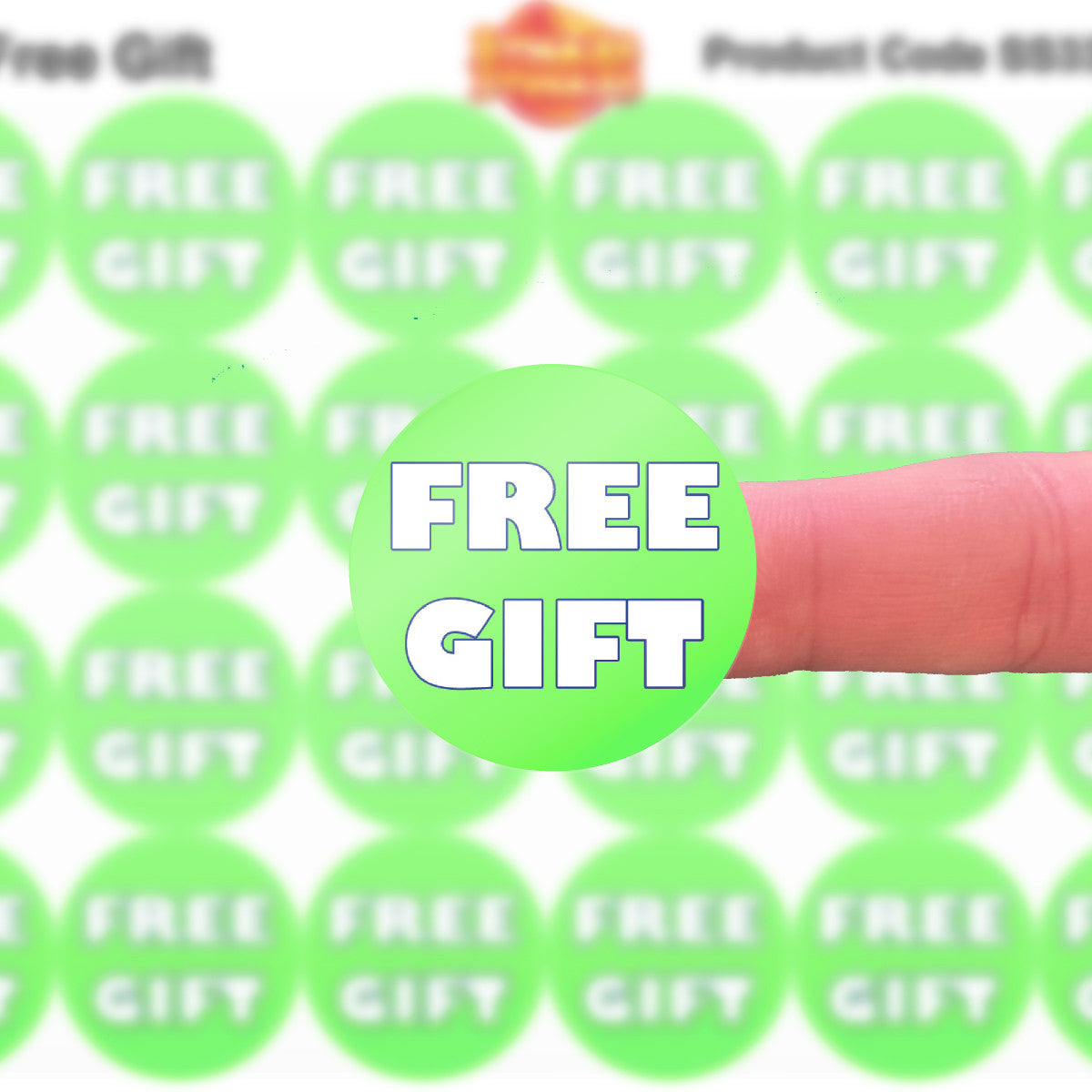 Sticker Stocker 144 Free Gift Glossy Stickers Home Baking Gift Packaging Seal Labels