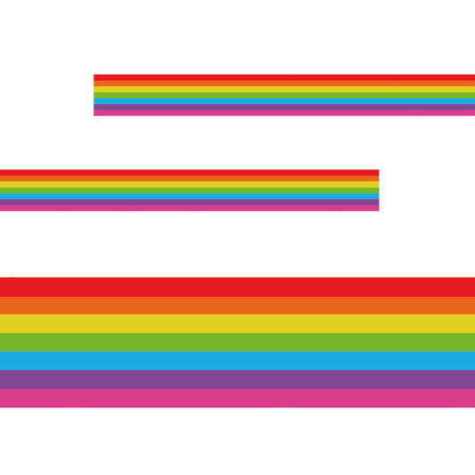Sticker Stocker - Rainbow Classroom Trimmers 14.25m long Notice Board Display Borders