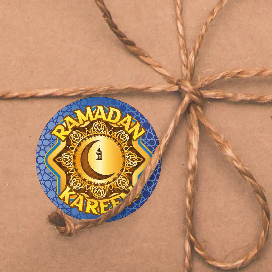 Sticker Stocker 144 Ramadan Kareem 30mm Children's Reward Stickers for Teachers or Parents