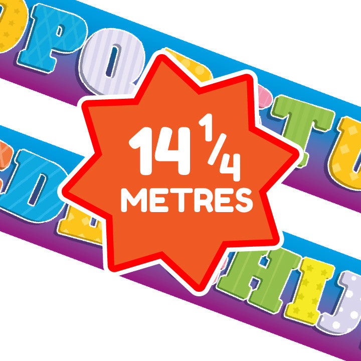 Sticker Stocker - Alphabet Classroom Trimmers 14.25m long Notice Board Display Borders