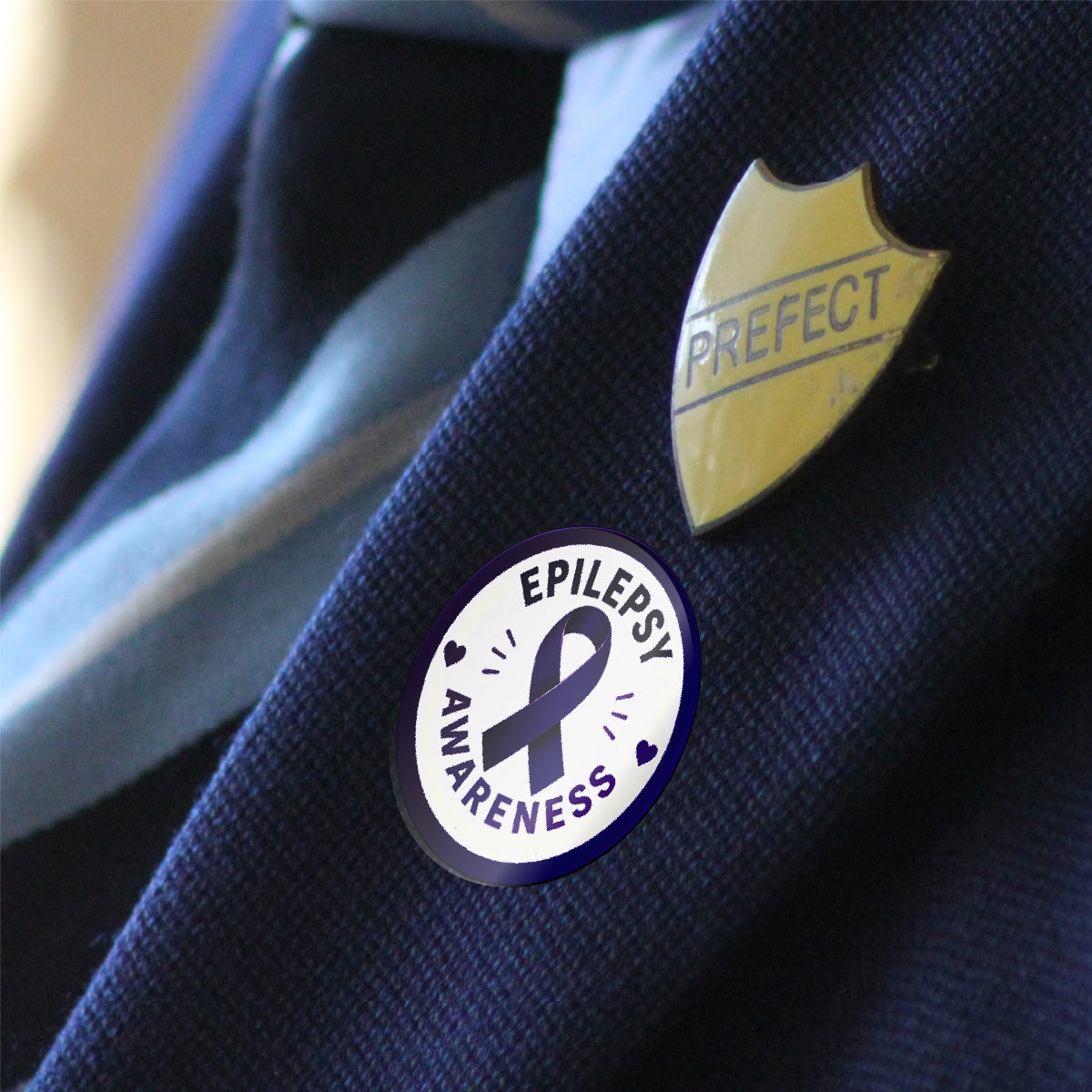 144 Epilepsy Awareness Stickers - 30mm - Glossy Reward Stickers for Teachers & Parents