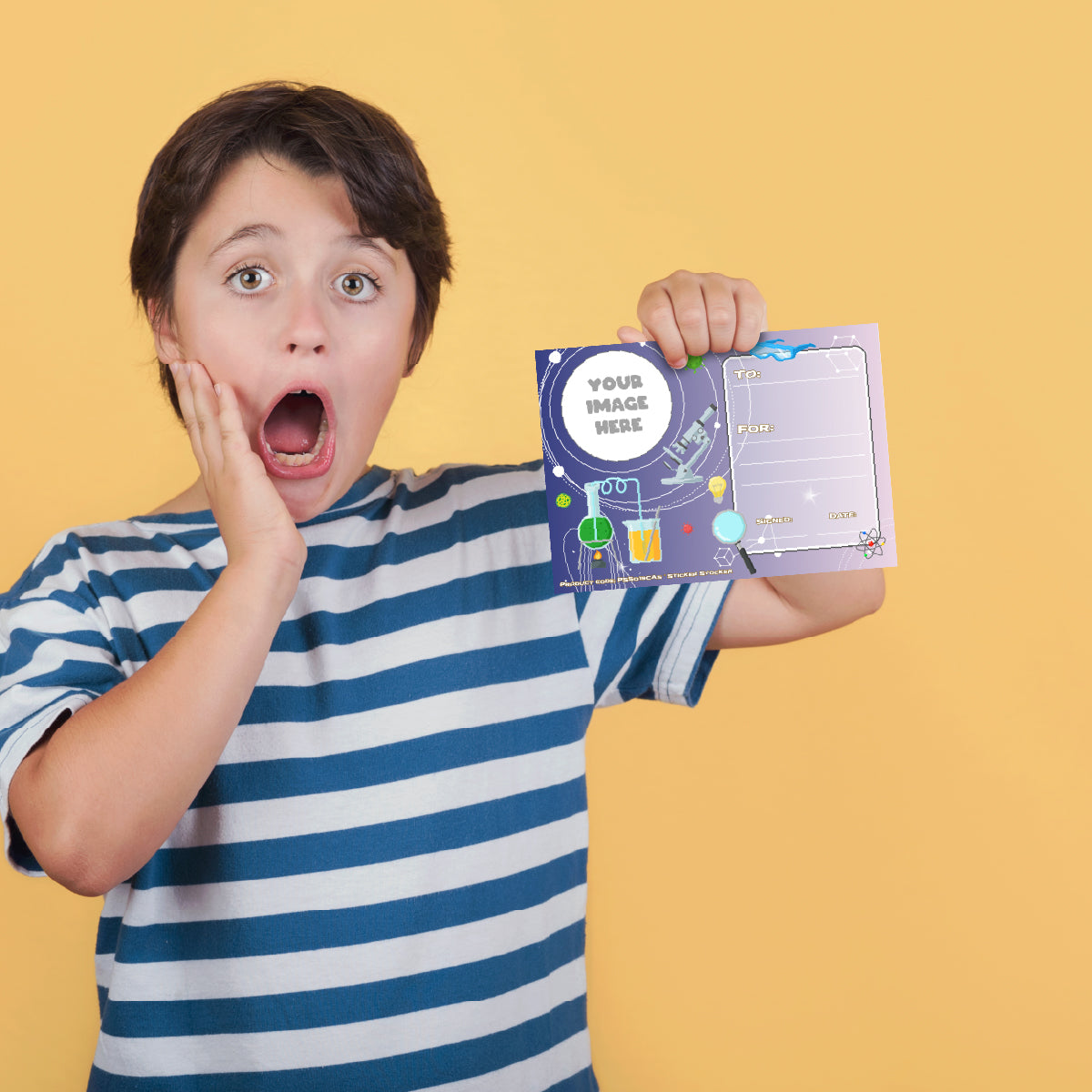 Personalised Science Award certificates for school teachers, 250gsm A5 silk finish Photo Paper