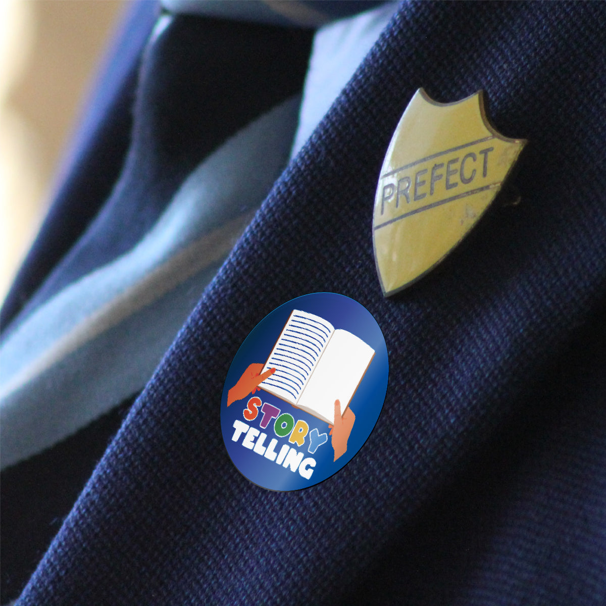 144 Storytelling 30mm Reward Stickers for School Teachers, Parents and Nursery