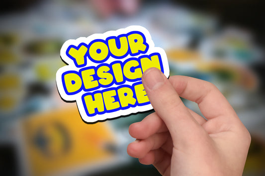 Custom Die Cut Stickers UK – Precision-Cut Waterproof Custom Stickers