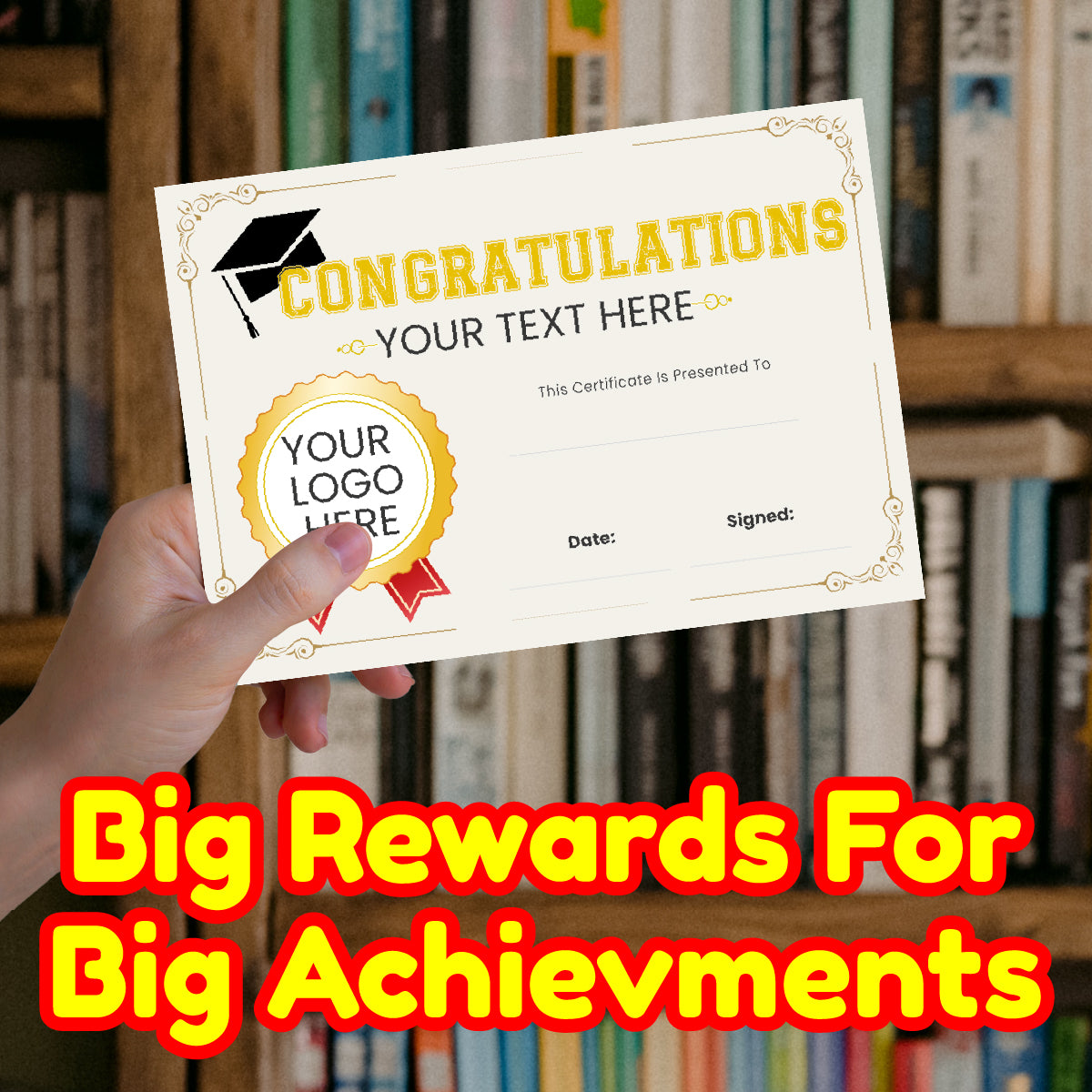 Personalised Graduation certificates for school teachers, 250gsm A5 silk finish Photo Paper