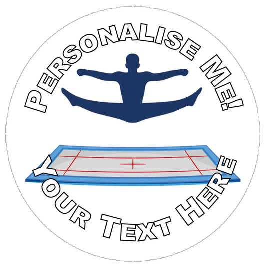 Sticker Stocker 144 Personalised Trampoline Rewards 30mm Reward Stickers for Teachers and Parents