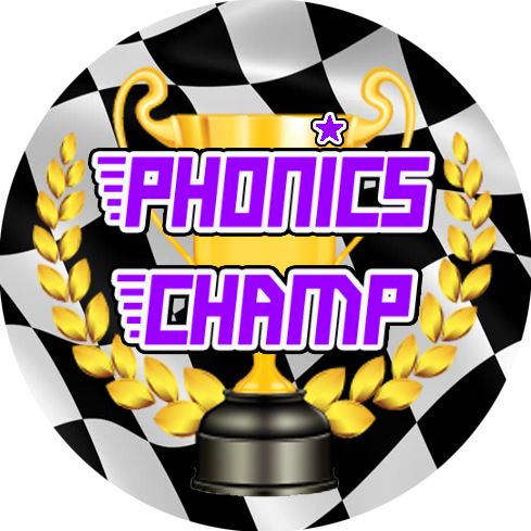 144 Phonics Champ 30mm Reward Stickers for School Teachers, Parents and Nursery