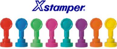 Good Work Smiley Tick - Self inking teacher reward xstamper xclamations stamp