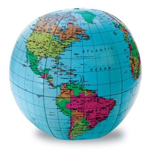 Learning Resources - 30cm Inflatable World Globe