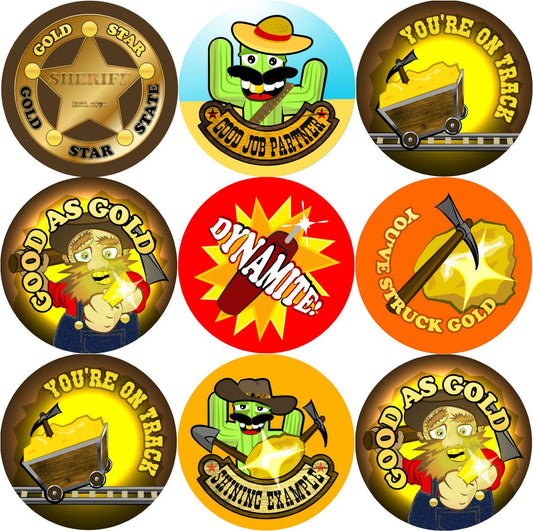 144 Good as Gold 30mm Stickers for Teachers, Parents and Party Bags