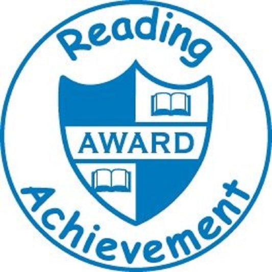 Reading Achievement - Self inking teacher reward xstamper xclamations stamp
