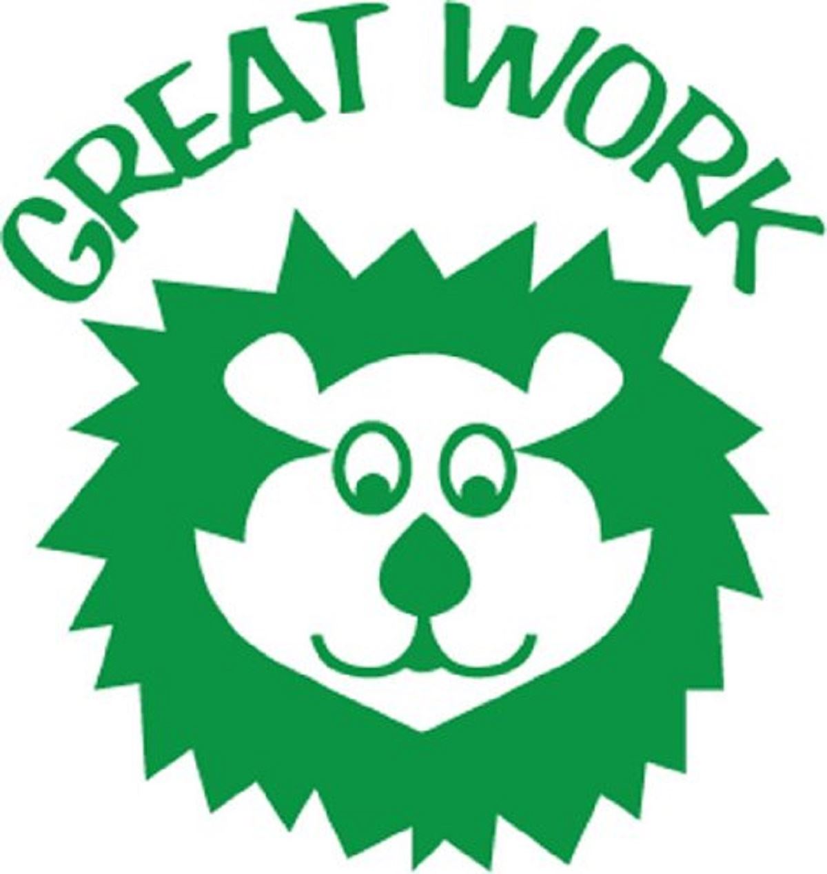 Great Work - Self inking teacher reward xstamper xclamations stamp