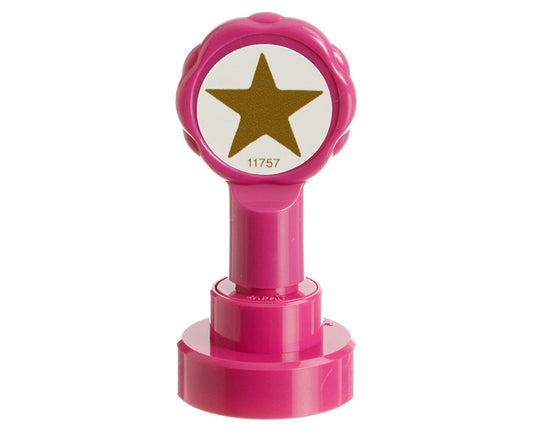 Gold Star - Self inking teacher reward xstamper xclamations stamp