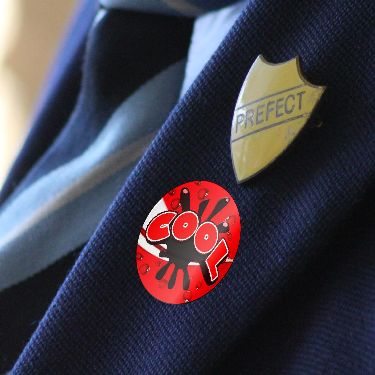 120 Cola Burst Praise Words Scented  30mm Reward Stickers for Teachers, Parents and Party Bags