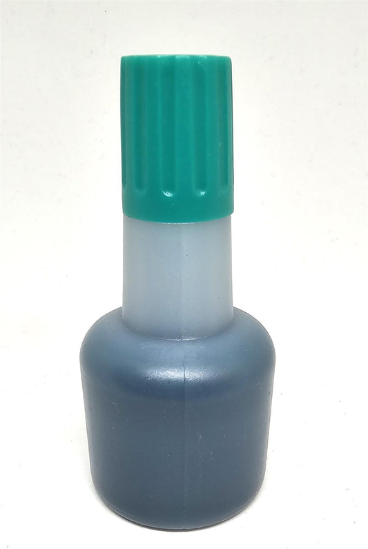 Stamp Refill Ink for Self inking Stampers Ink Pads 30ml GREEN