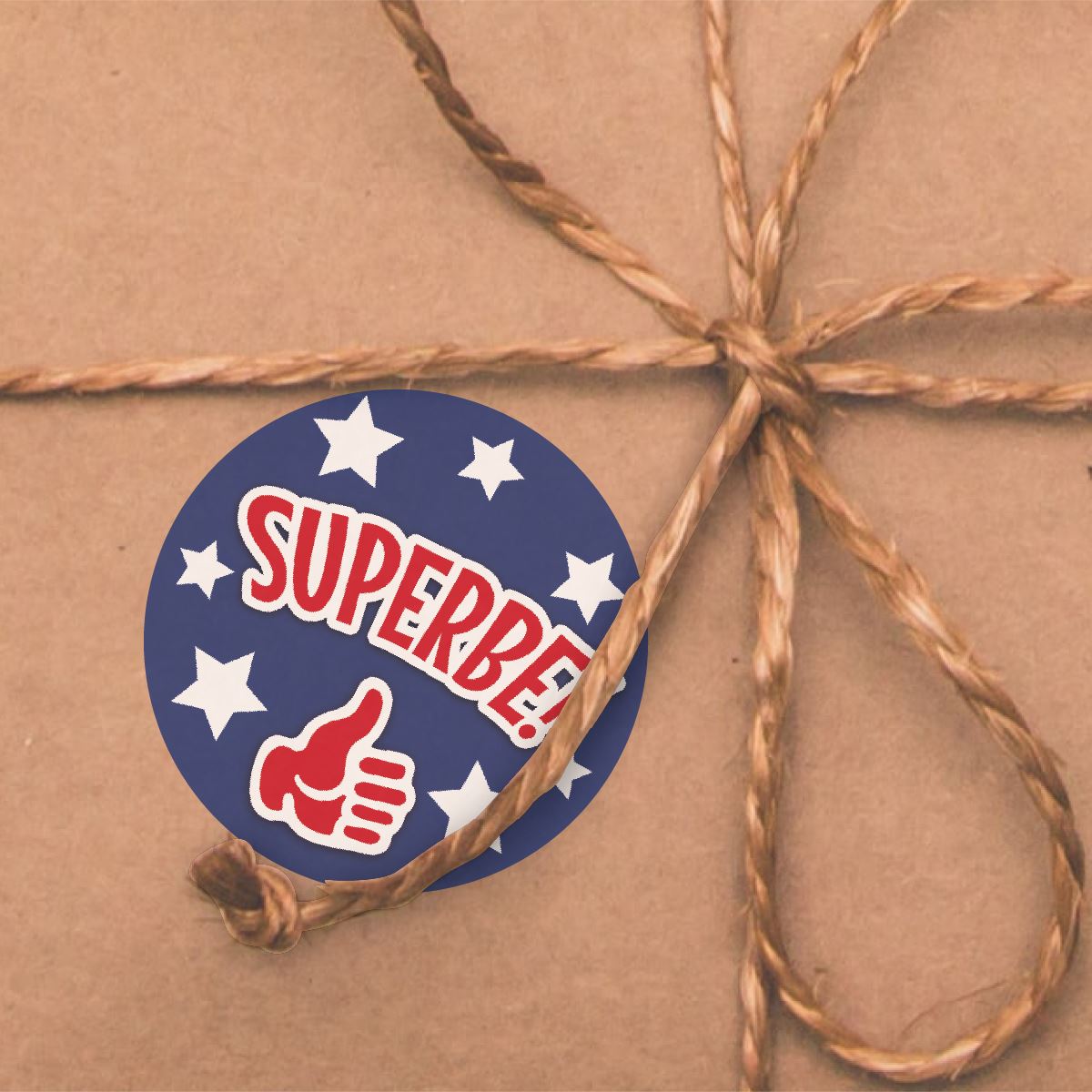 144 French Colour Praise Words Stickers - 30mm - Glossy Reward Stickers for Teachers & Parents