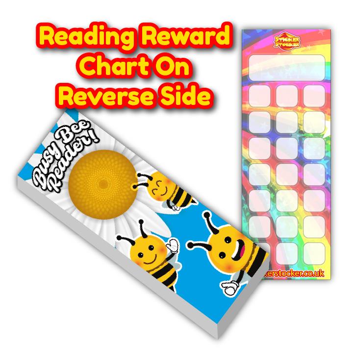 30 Busy Bee Reader Classroom Reading Reward Bookmarks Ideal for School Teachers