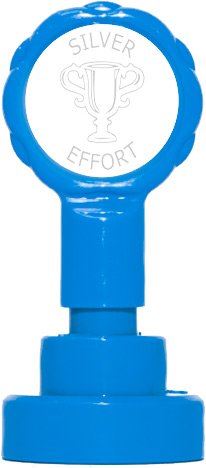 Silver Effort - Self inking teacher reward xstamper xclamations stamp